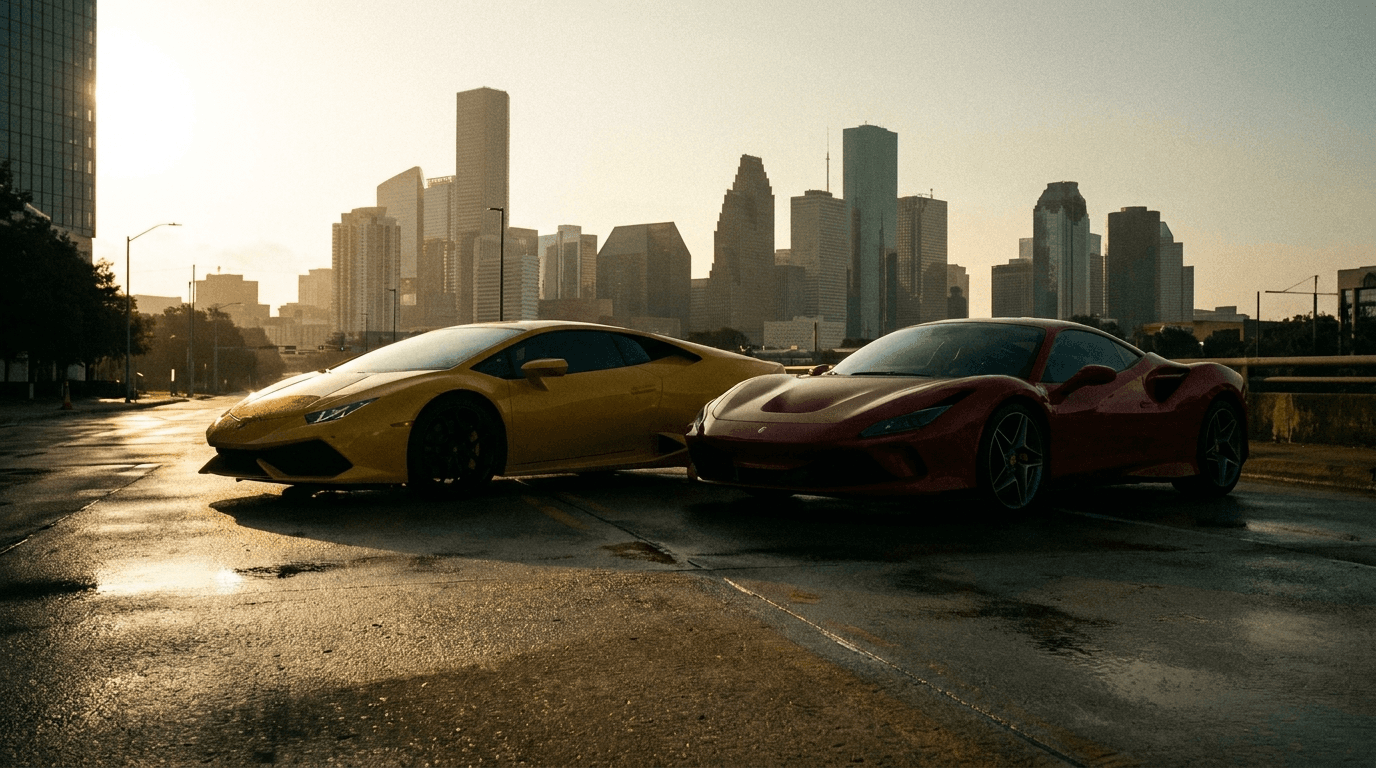 Exotic Car Rentals in Houston, TX