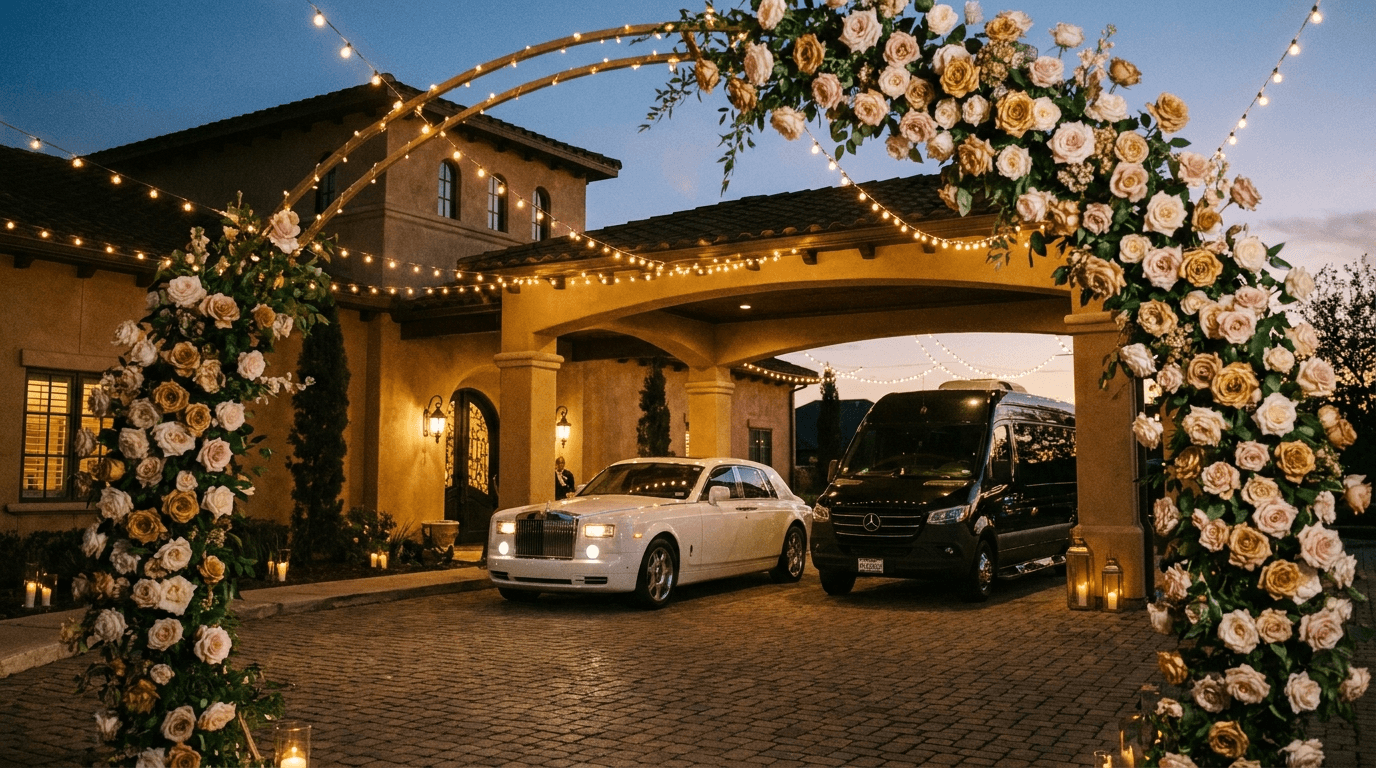 Servicio de limusina para quinceañera en Houston