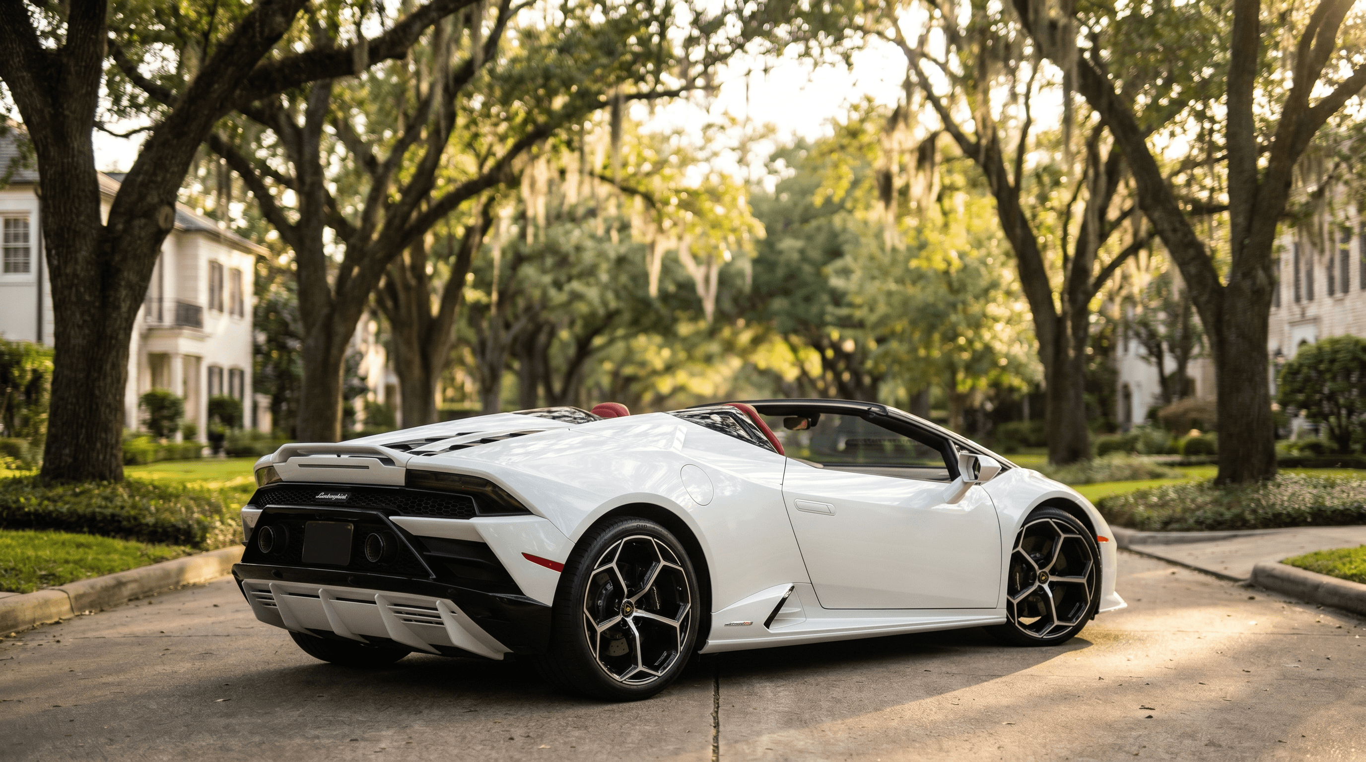 Lamborghini Huracán EVO Spyder rental in Houston