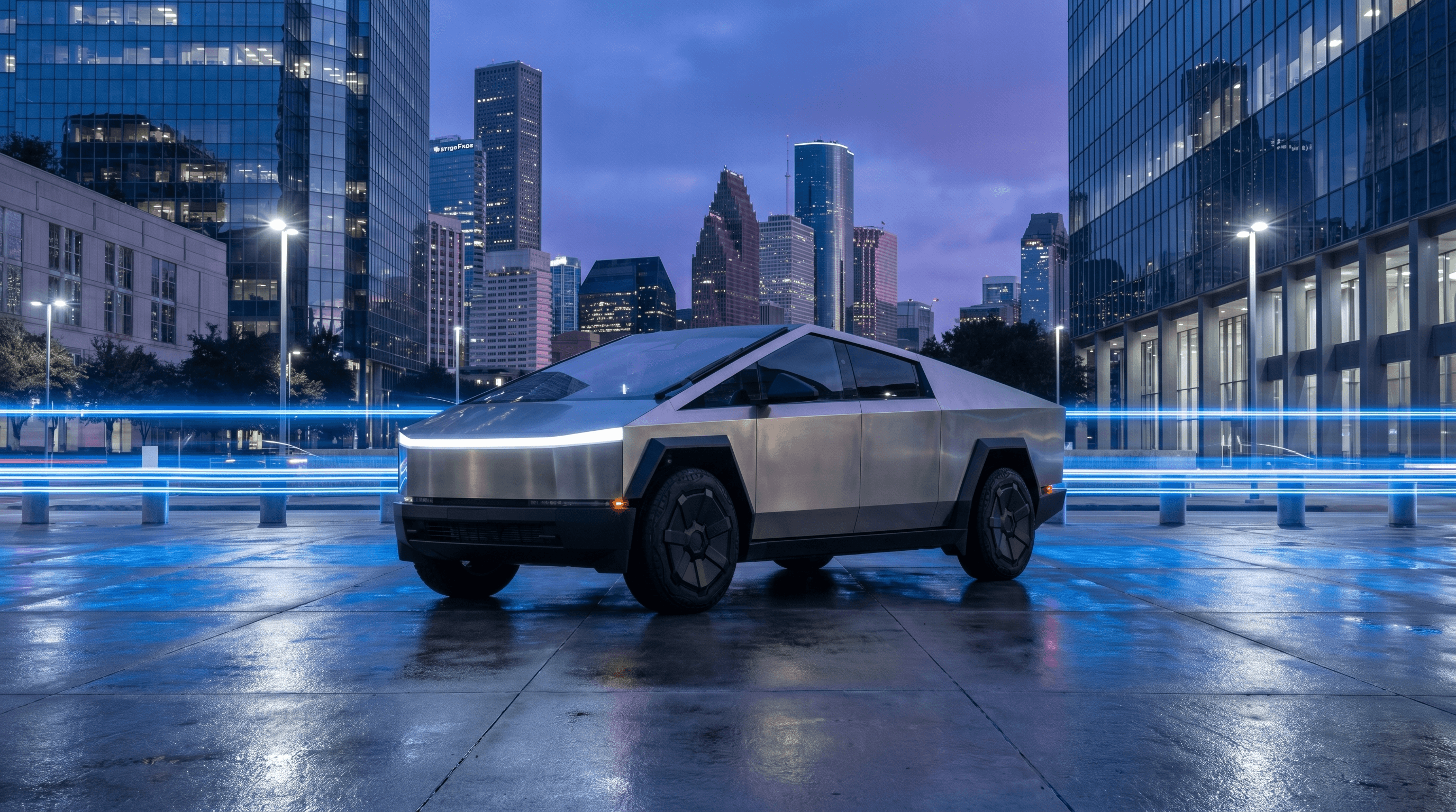 Tesla Cybertruck Cyberbeast rental in Houston