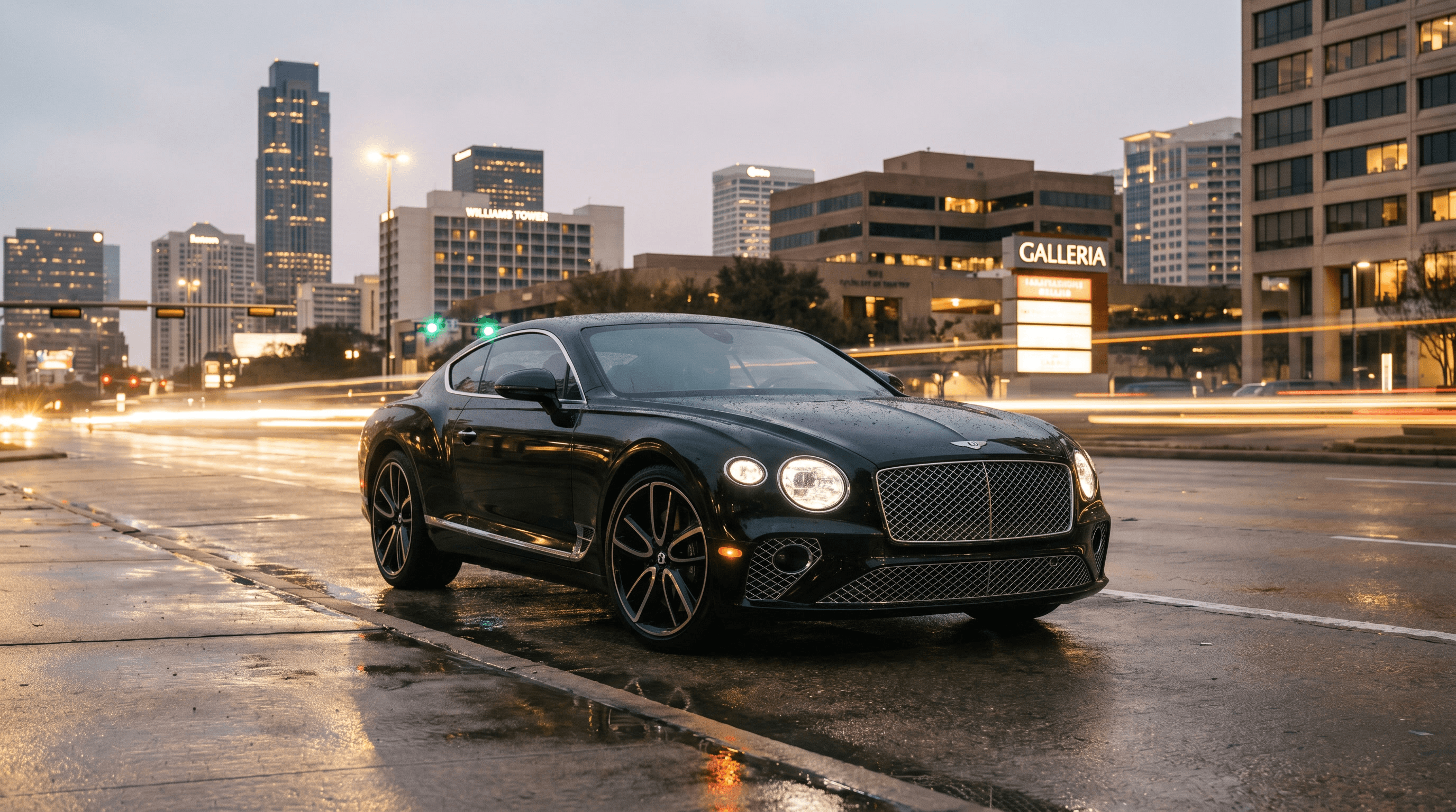 Bentley Continental GT rental in Houston