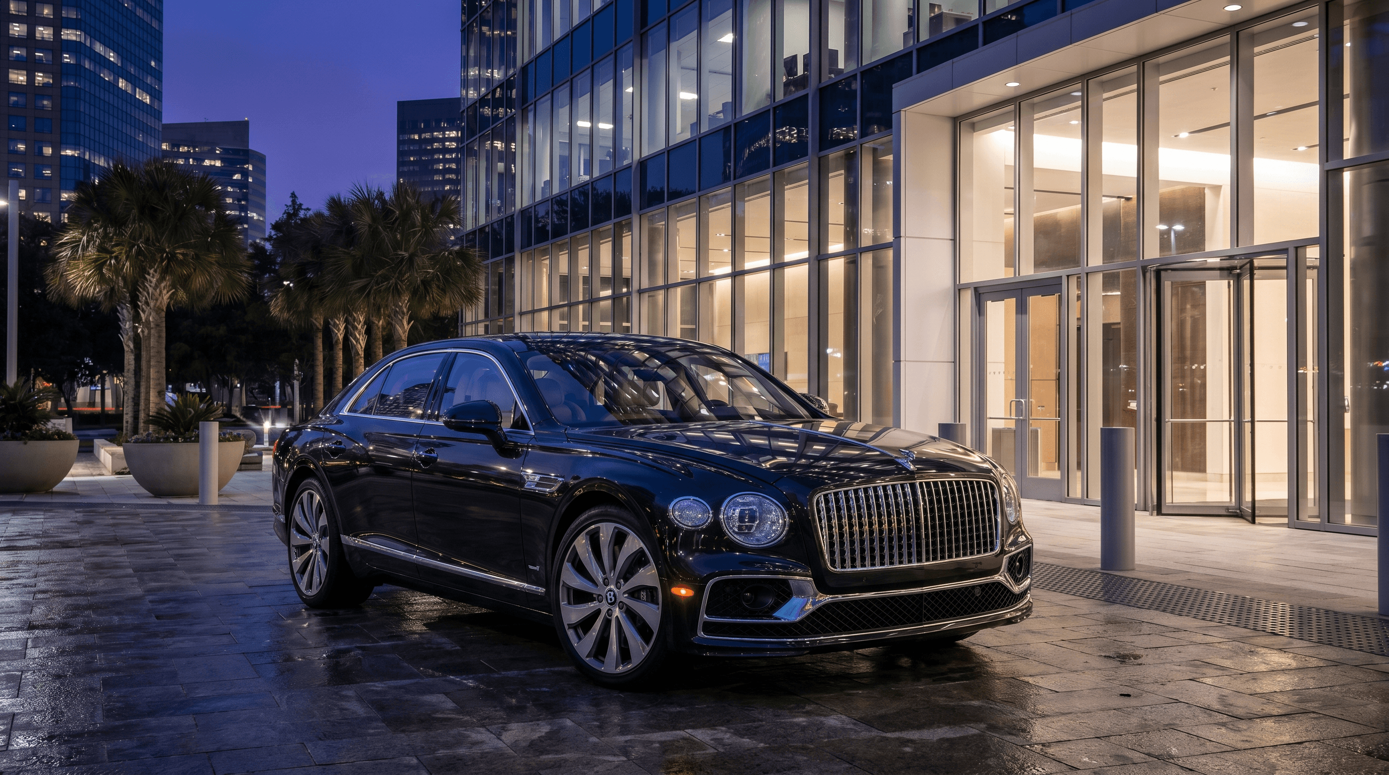 Bentley Flying Spur rental in Houston