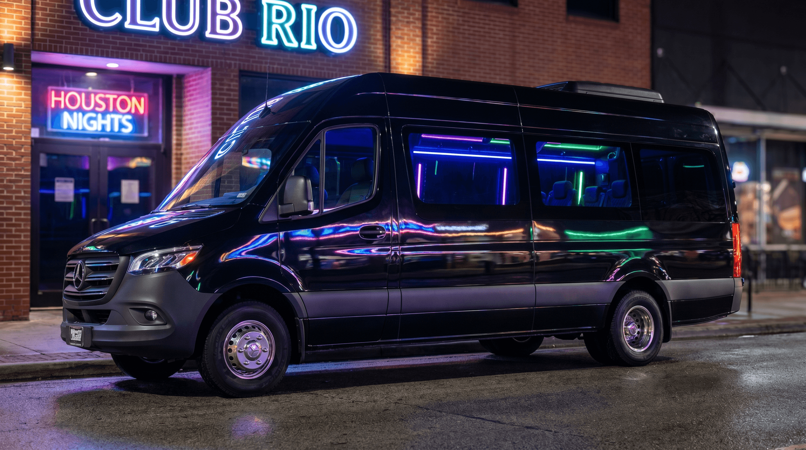 Sprinter Party Bus (14-pax) rental in Houston