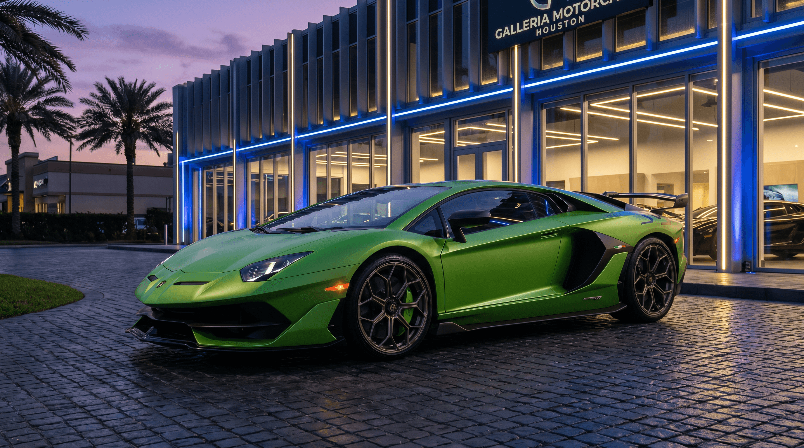 Lamborghini Aventador SVJ rental in Houston