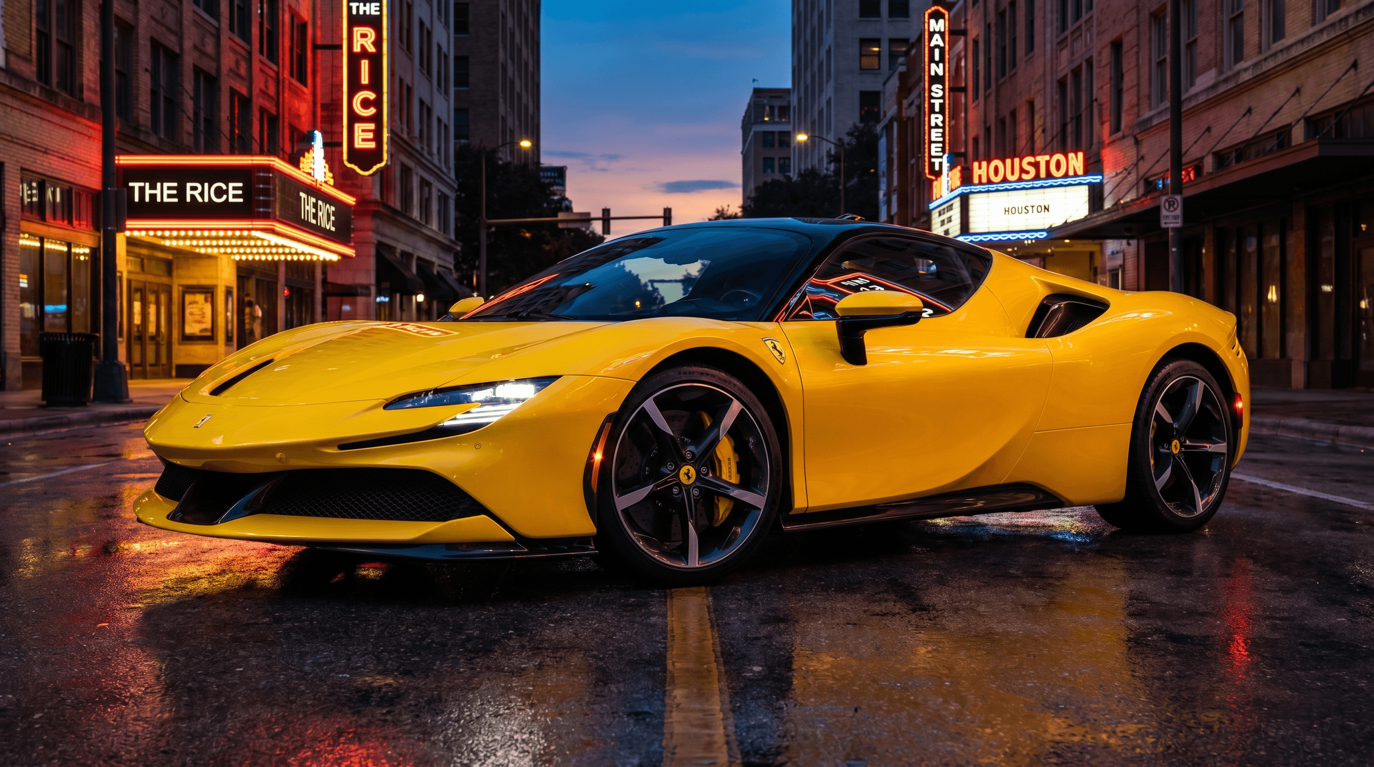 Ferrari SF90 Stradale rental in Houston