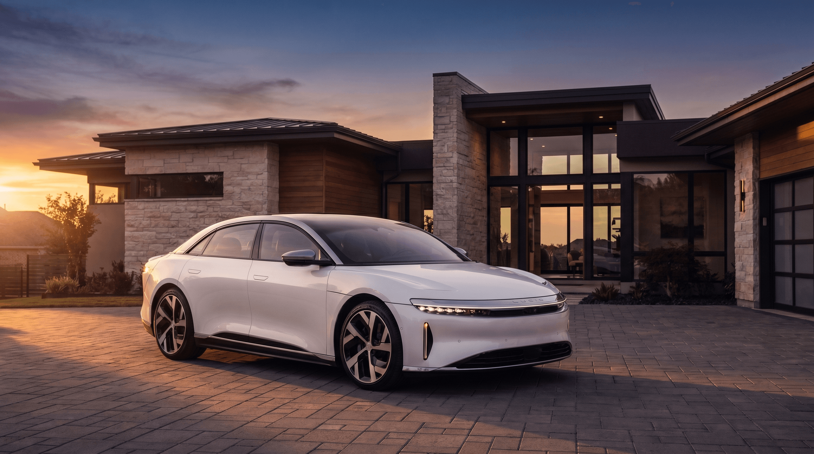 Lucid Air Grand Touring rental in Houston